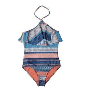 Lucky Brand Abby One Piece Summer Swimsuit Size M